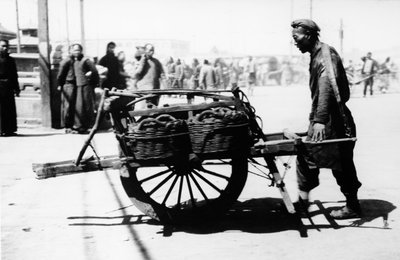 Chinese Wheelbarrow by European Photographer